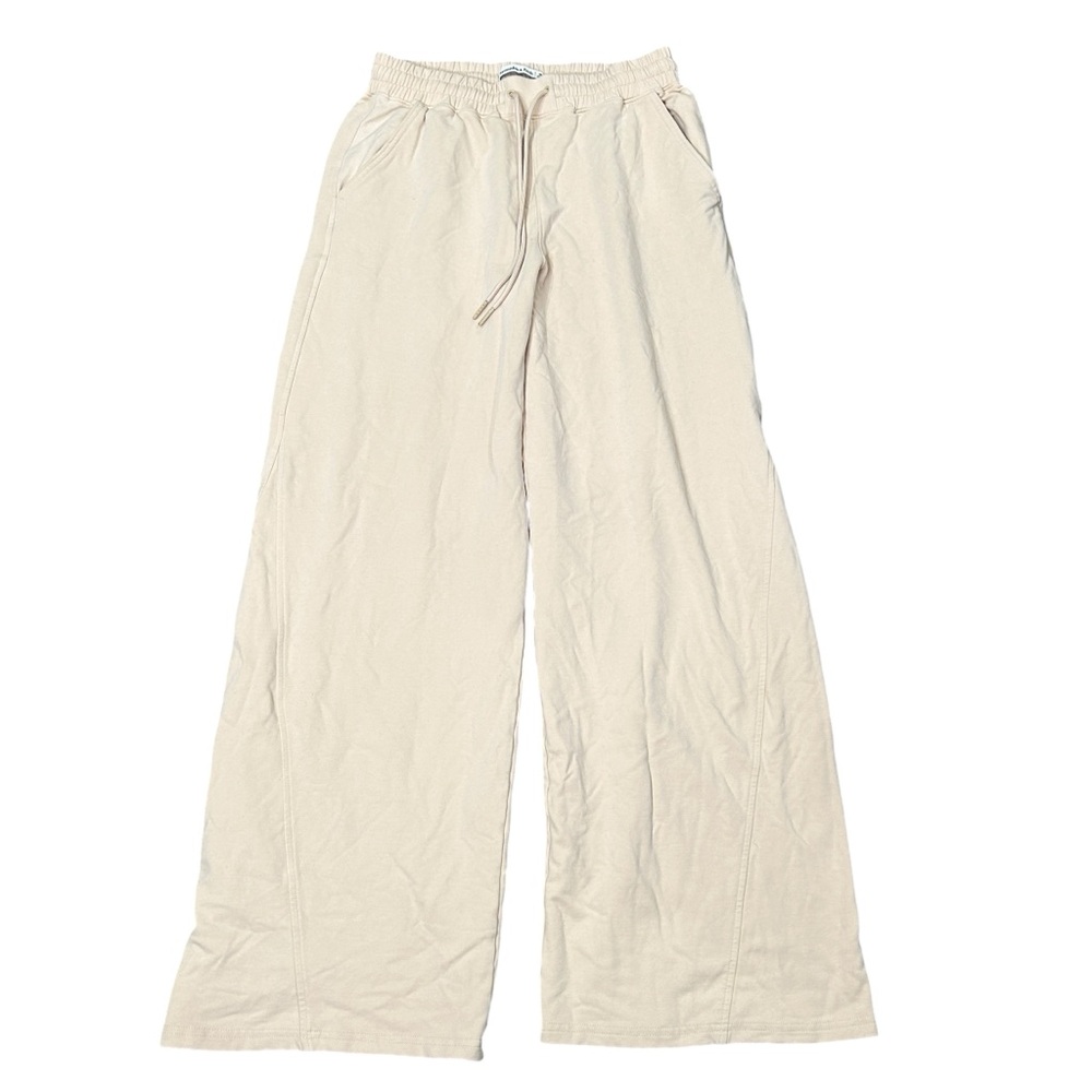 Abercrombie wide leg sweatpants Soft A&F collection Medium
